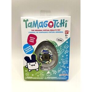 BANDAI Tamagotchi Pochitchi Comic Book Original Gen 2 Electronic Pet Blue Green